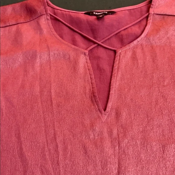 Express Women's Rose Blouse. CAJA. # 1 - Picture 2 of 5